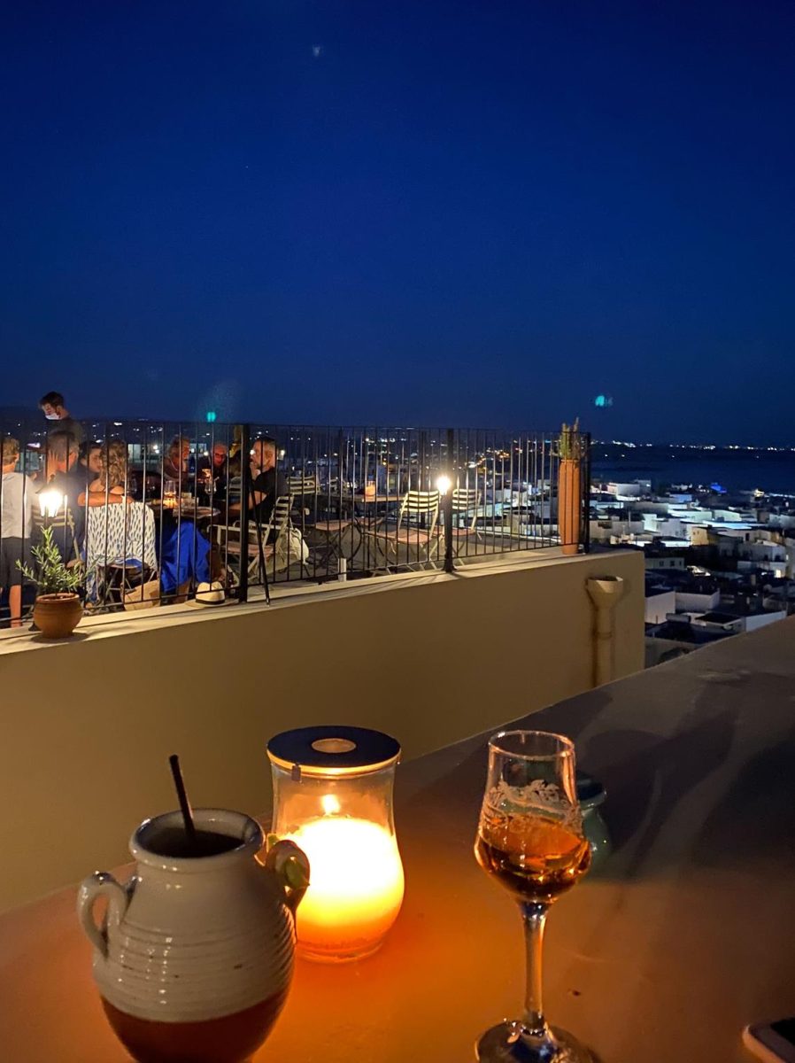 hotel in Naxos near Saint George beach with garden